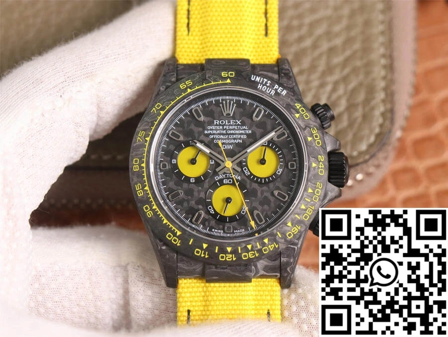 Rolex Daytona Diw Retrofit Version WWF Factory Carbon Fiber Pattern