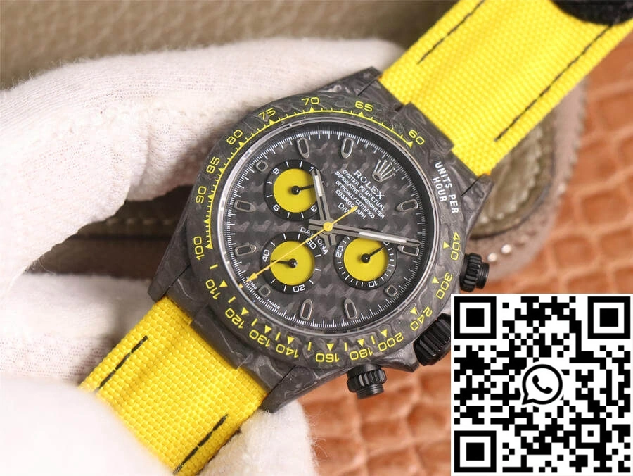 Rolex Daytona Diw Retrofit Version WWF Factory Carbon Fiber Pattern