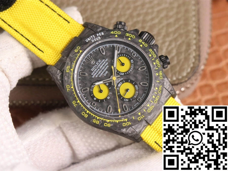 Rolex Daytona Diw Retrofit Version WWF Factory Carbon Fiber Pattern