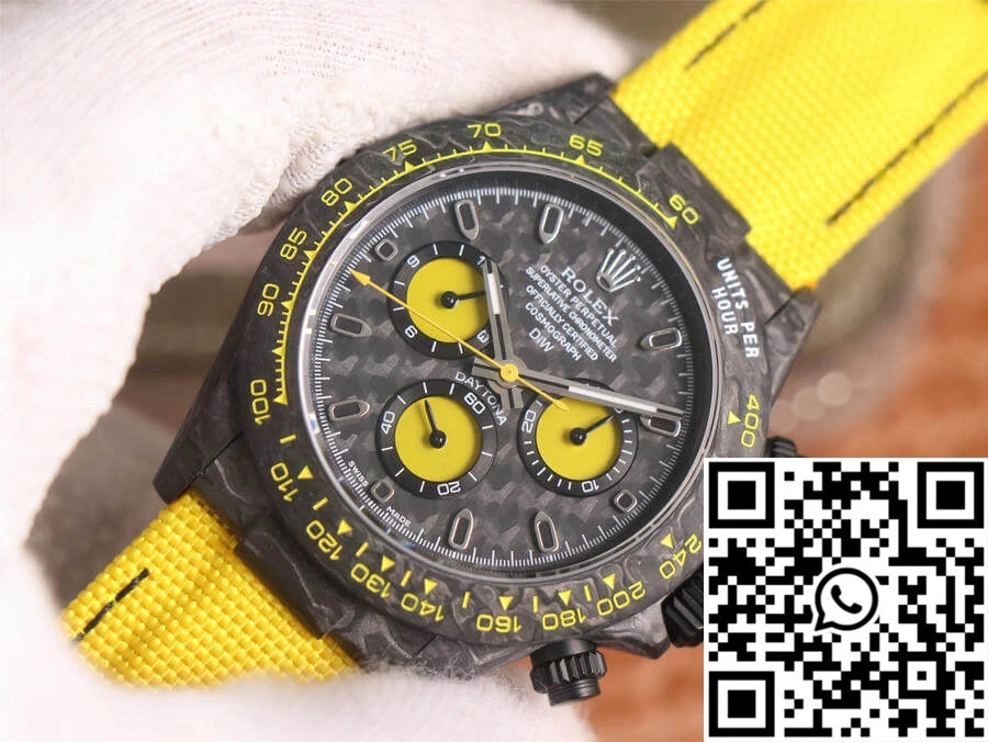 Rolex Daytona Diw Retrofit Version WWF Factory Carbon Fiber Pattern