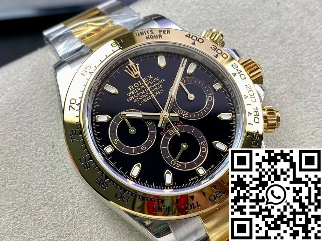 Rolex Daytona M116503-0004 BT Factory Yellow Gold Black Dial