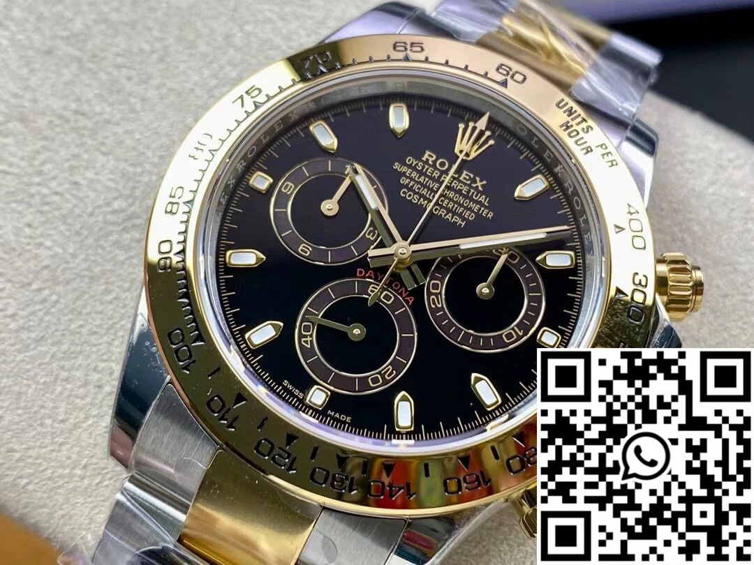 Rolex Daytona M116503-0004 BT Factory Yellow Gold Black Dial
