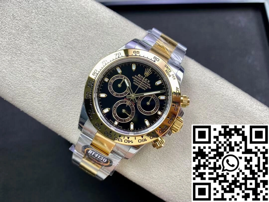 Rolex Daytona M116503-0004 BT Factory Yellow Gold Black Dial