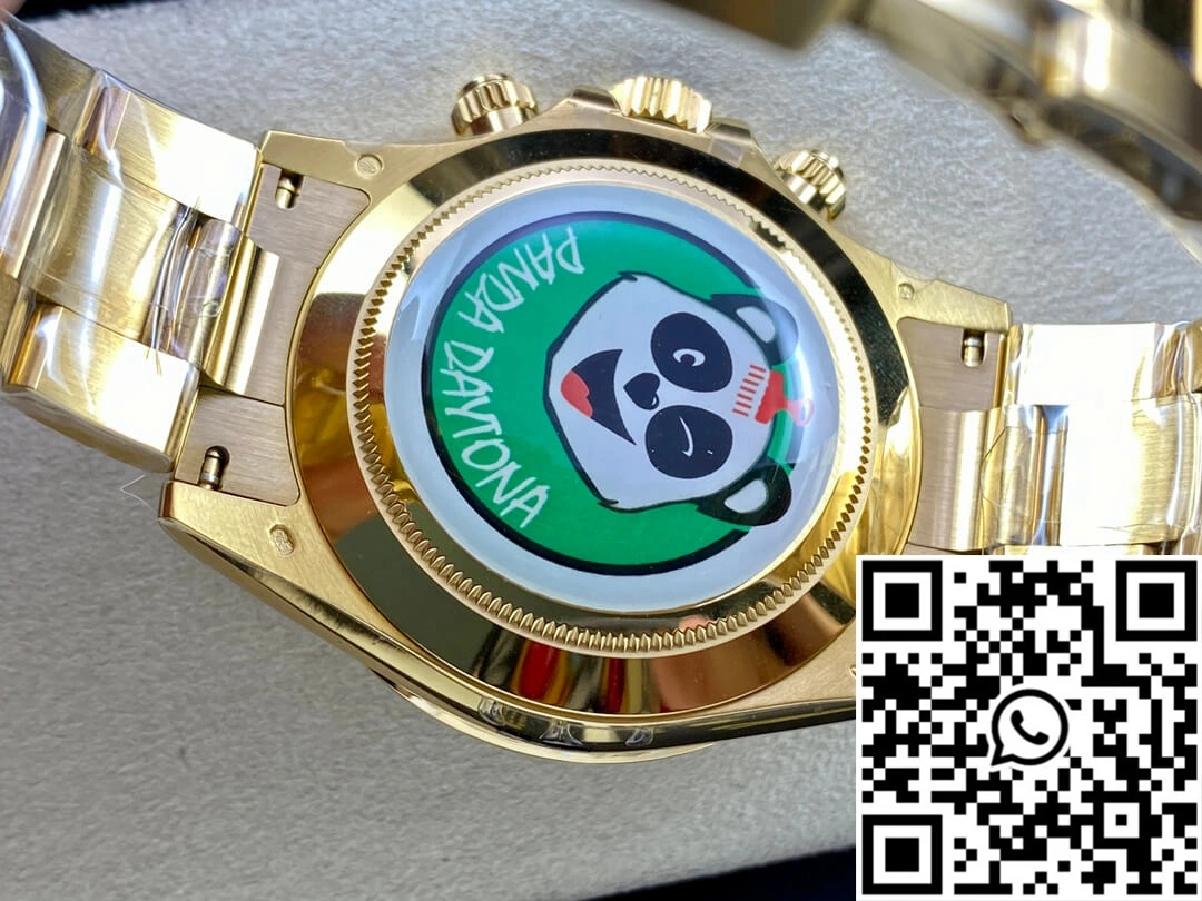 Rolex Daytona M116508-0001 BT Factory Yellow Gold White Dial