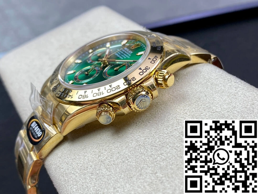 Rolex Daytona M116508-0013 BT Factory Yellow Gold Green Dial