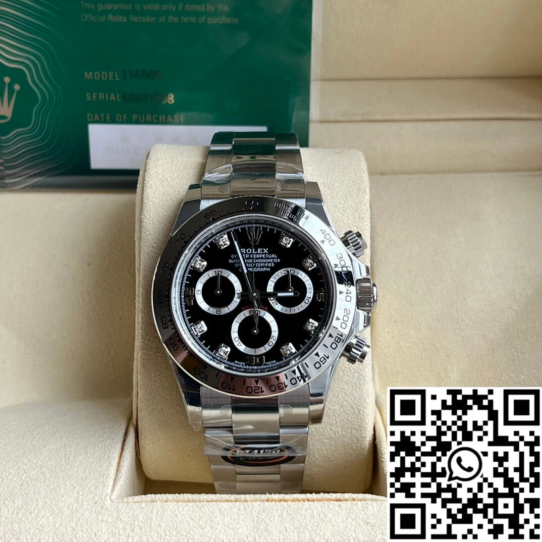Rolex Daytona M116509-0055 BT Factory Black Dial