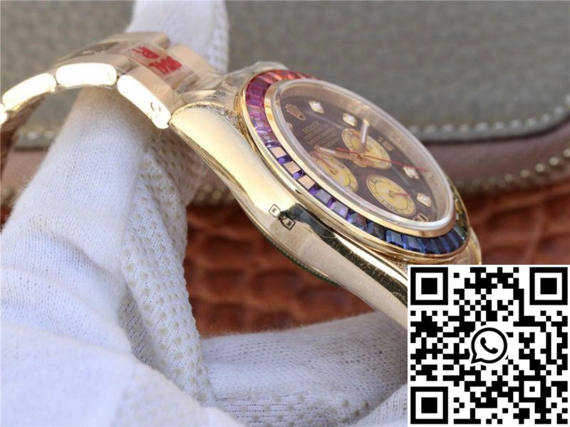 Rolex Daytona Rainbow Cosmograph 116598RBOW BL Factory 7750 movement