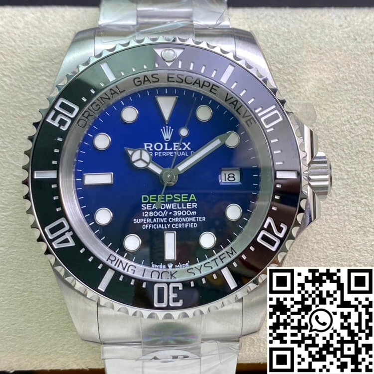 Rolex Deepsea 116660 D-BLUE AR Factory Stainless Steel 904L Blue Gradient Black Dial