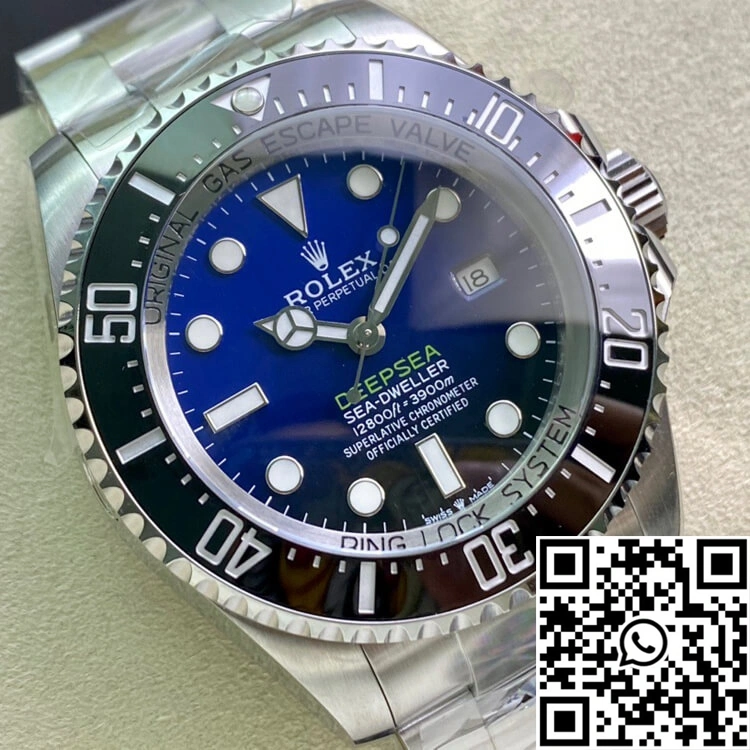 Rolex Deepsea 116660 D-BLUE AR Factory Stainless Steel 904L Blue Gradient Black Dial