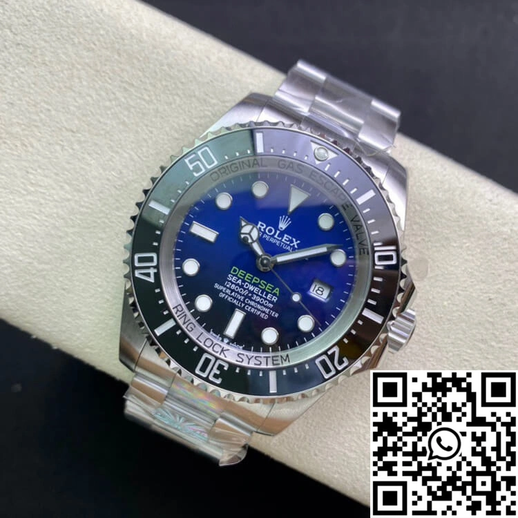 Rolex Deepsea 116660 D-BLUE AR Factory Stainless Steel 904L Blue Gradient Black Dial