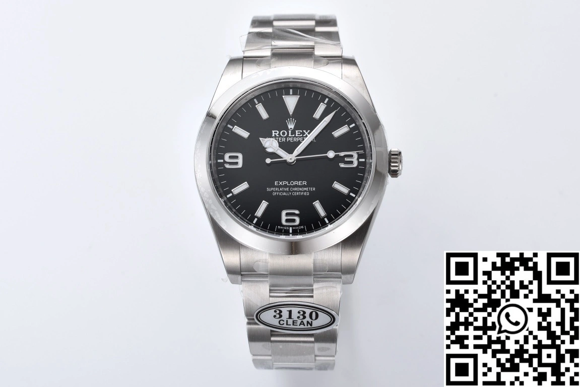 Rolex Explorer 214270 Clean Factory Oyster Perpetual 39mm Black Dial
