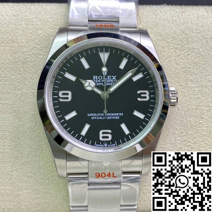 Rolex Explorer M124270-0001 36MM EW Factory Black Dial