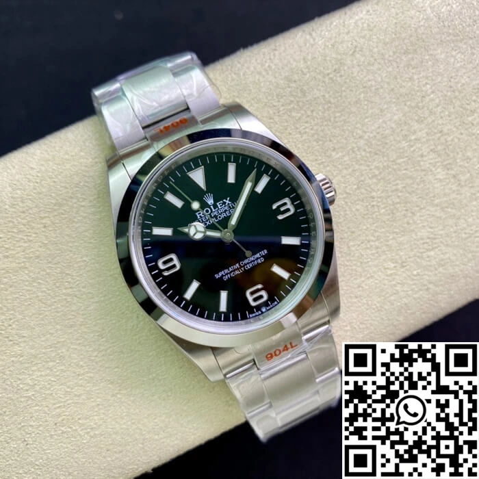 Rolex Explorer M124270-0001 36MM EW Factory Black Dial