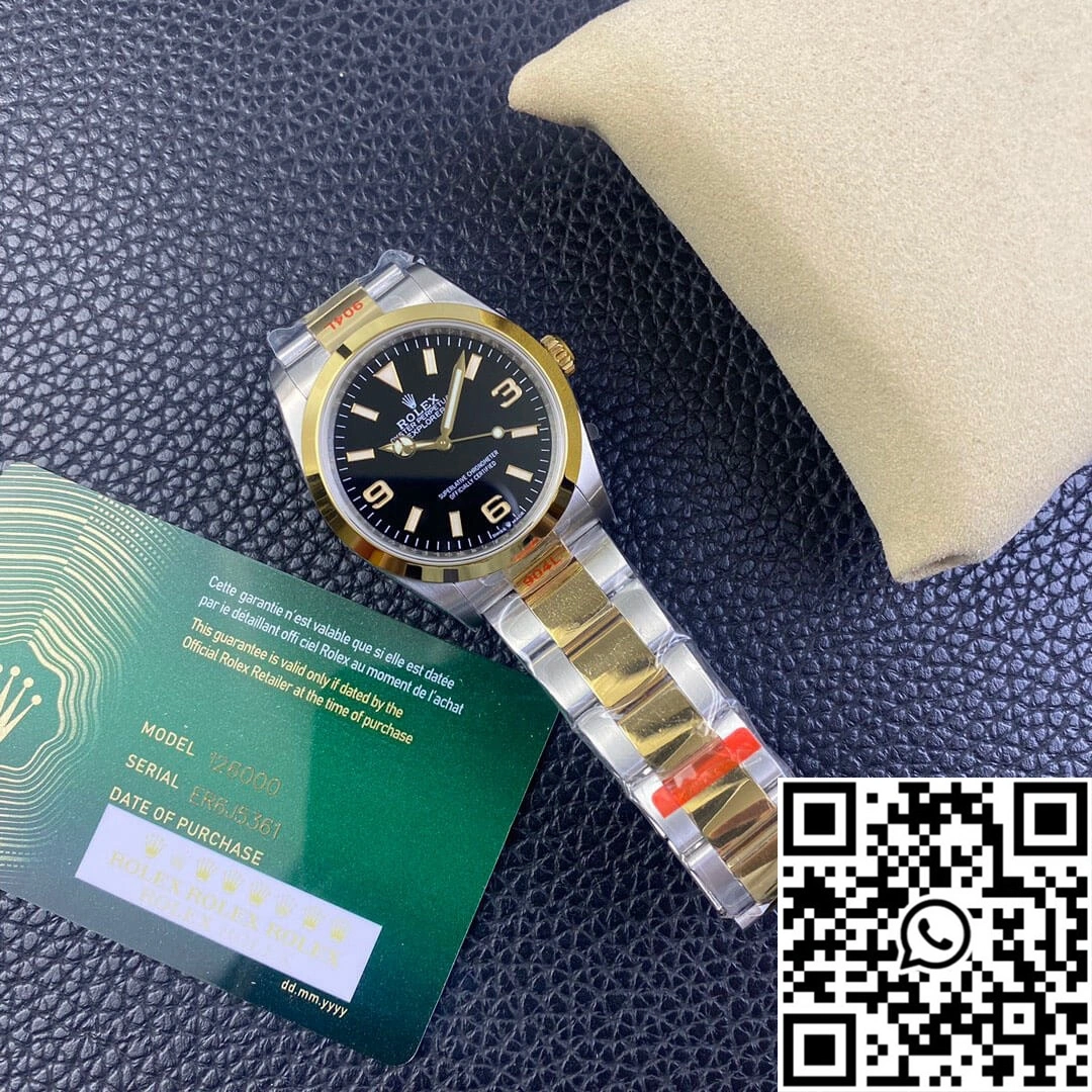Rolex Explorer M124273-0001 EW Factory Black Dial