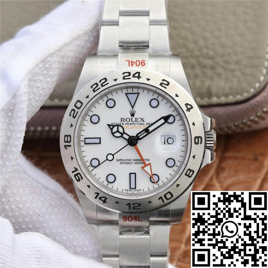 Rolex Explorer M216570-0001 GM Factory V4 Stainless Steel White Dial