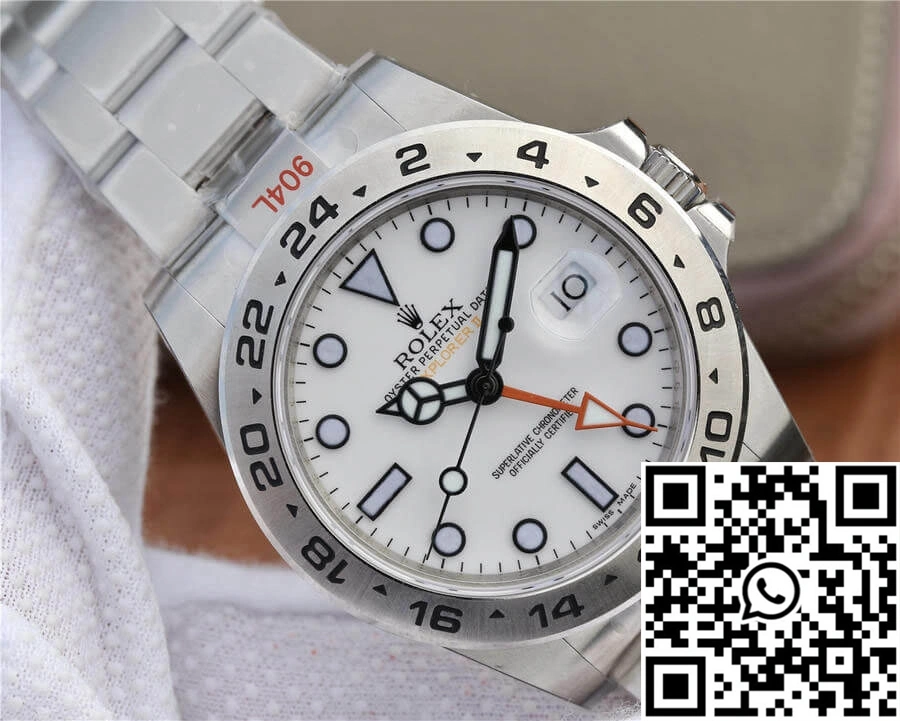 Rolex Explorer M216570-0001 GM Factory V4 Stainless Steel White Dial