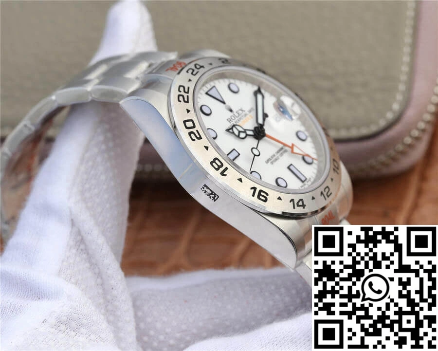 Rolex Explorer M216570-0001 GM Factory V4 Stainless Steel White Dial