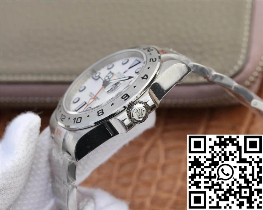 Rolex Explorer M216570-0001 GM Factory V4 Stainless Steel White Dial