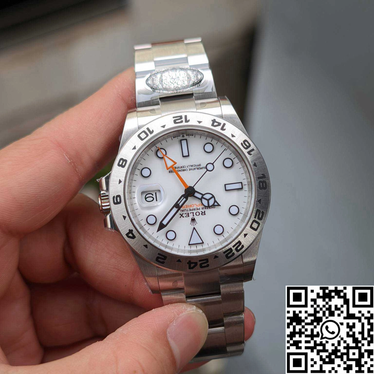 Rolex Explorer M226570-0001 Clean Factory Stainless Steel White Dial