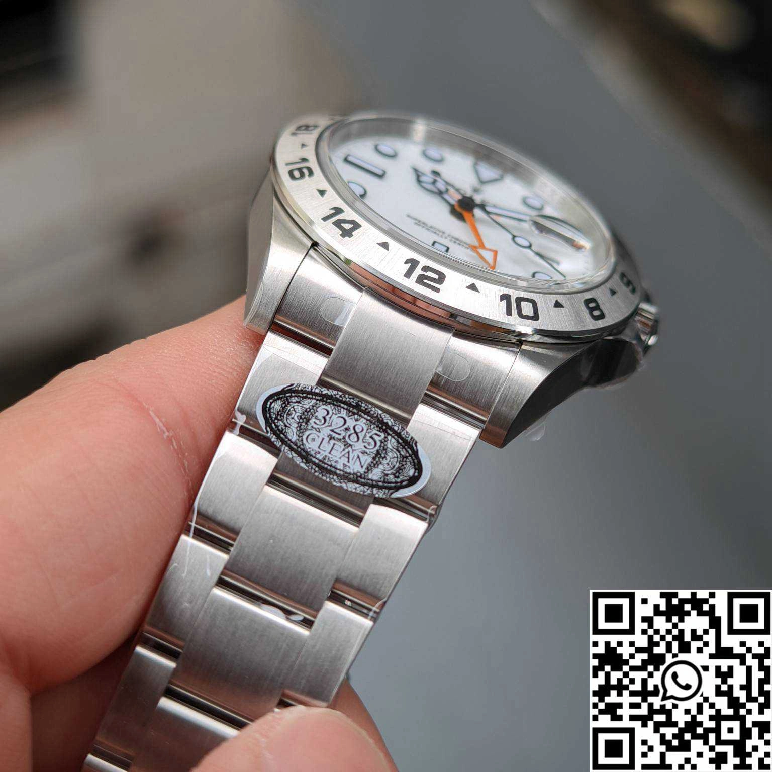 Rolex Explorer M226570-0001 Clean Factory Stainless Steel White Dial
