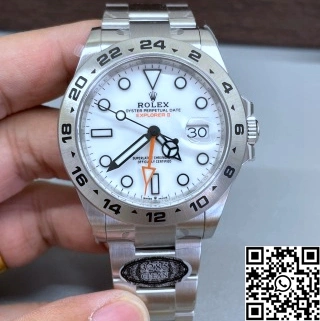 Rolex Explorer M226570-0001 Clean Factory Stainless Steel White Dial