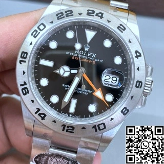 Rolex Explorer M226570-0002 Clean Factory Stainless Steel Black Dial