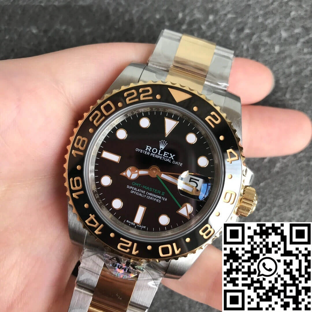 Rolex GMT Master II 116713-LN-78203 AR Factory Yellow Gold
