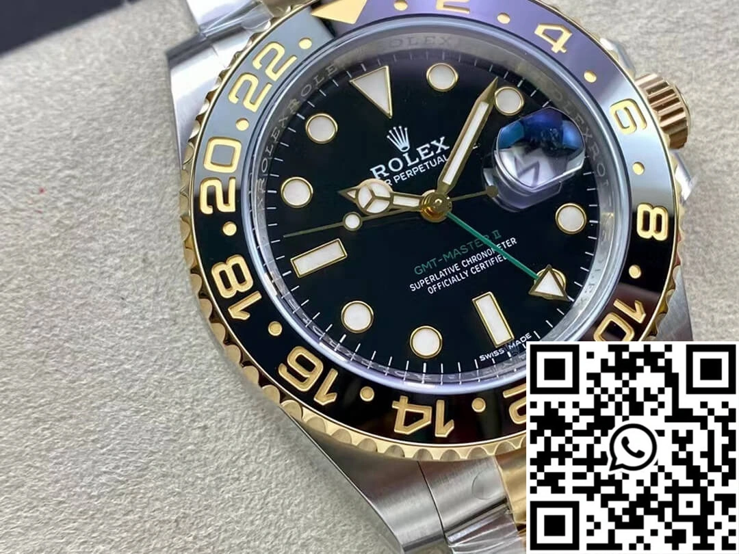 Rolex GMT Master II 116713-LN-78203 Clean Factory Yellow Gold