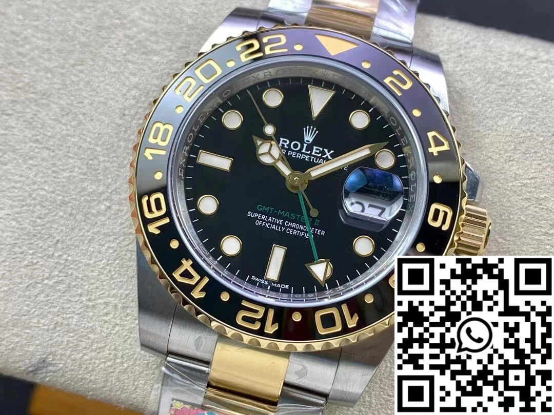 Rolex GMT Master II 116713-LN-78203 Clean Factory Yellow Gold