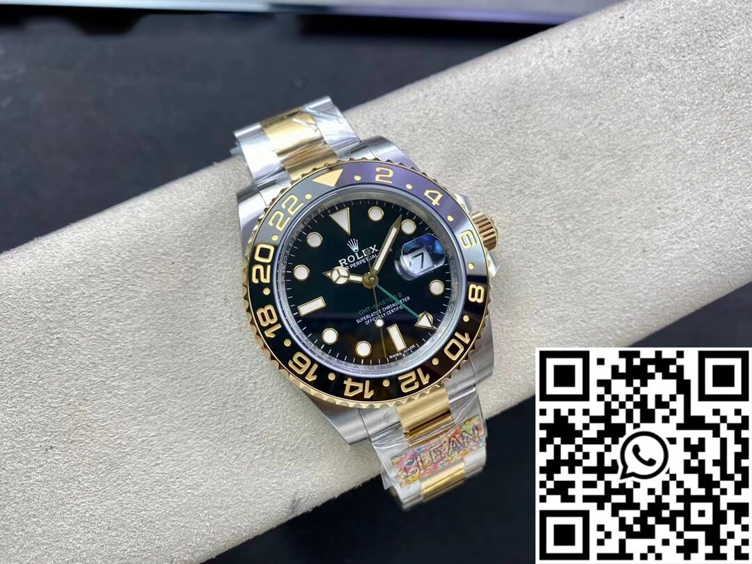 Rolex GMT Master II 116713-LN-78203 Clean Factory Yellow Gold