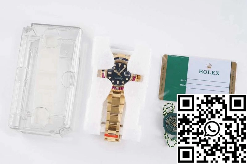 Rolex GMT Master II 116758 SAru-78208 ROF Factory Black Dial
