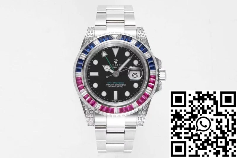 Rolex GMT Master II 116759 SAru-78209 ROF Factory Black Dial