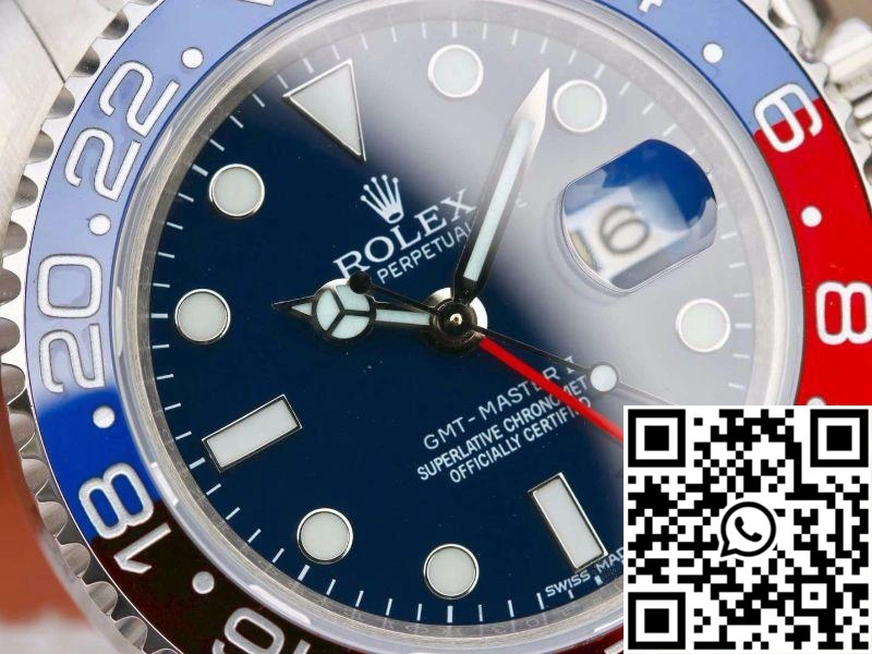 Rolex GMT Master II 126710BLRO EW Factory Blue Dial