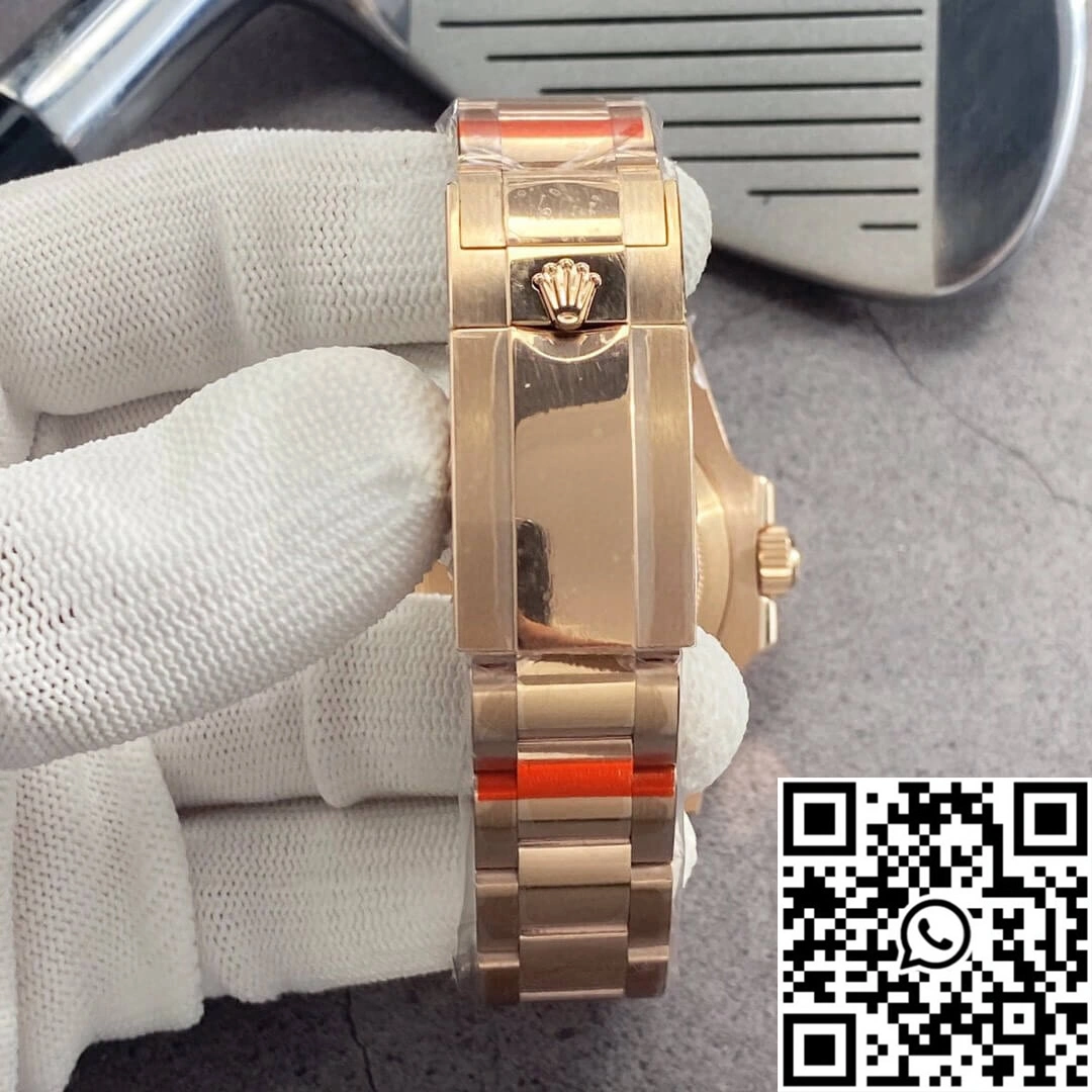 Rolex GMT Master II 126715CHNR-0001 GM Factory Rose Gold Black Dial