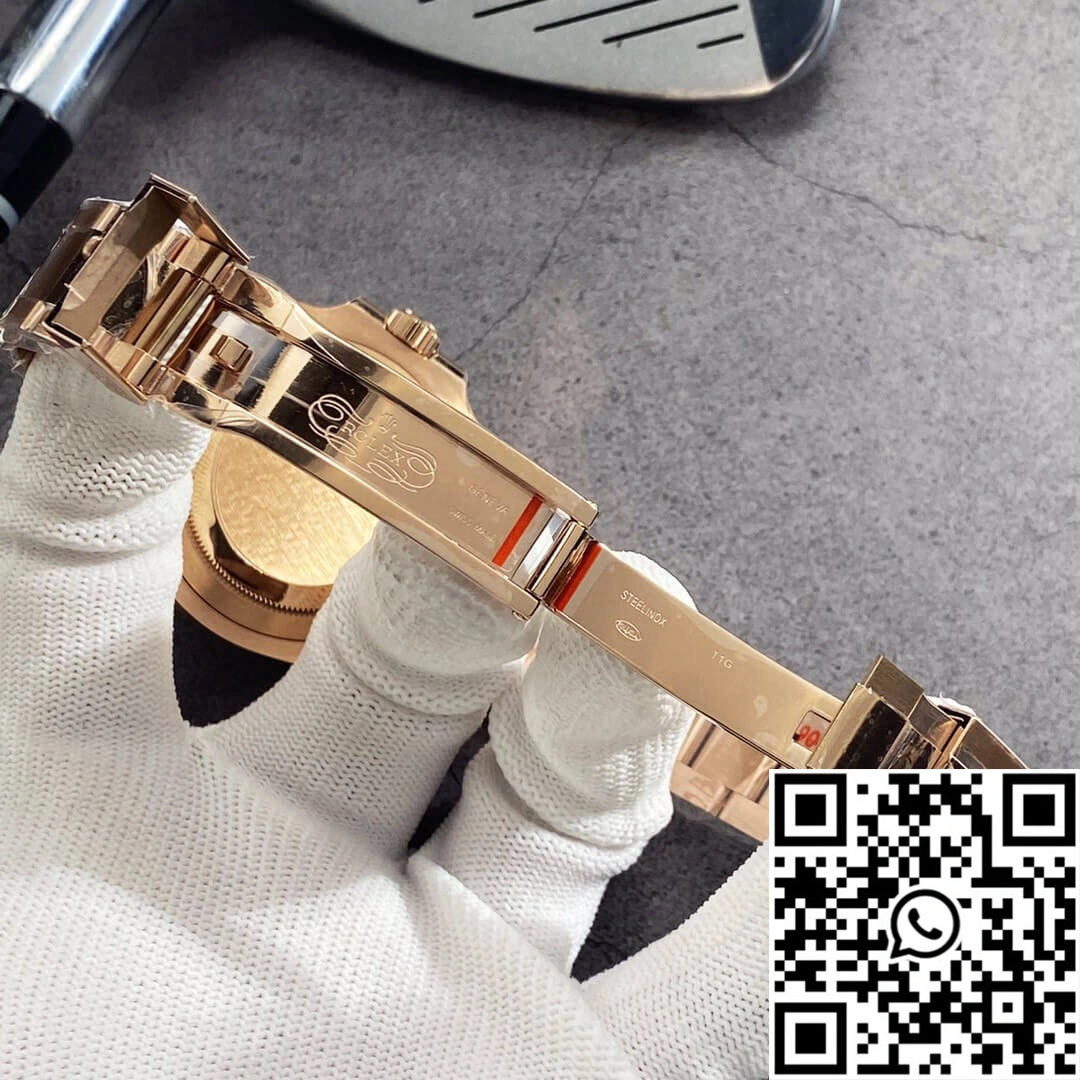 Rolex GMT Master II 126715CHNR-0001 GM Factory Rose Gold Black Dial