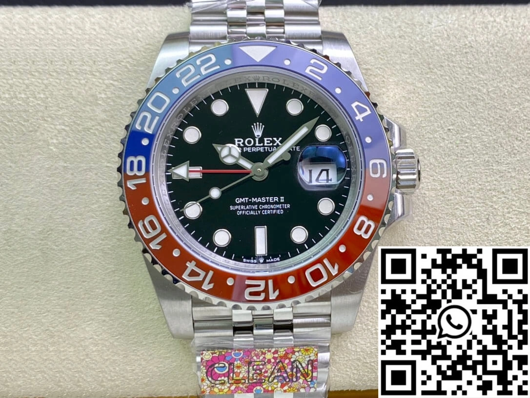 Rolex GMT Master II M126710BLRO-0001 Clean Factory Black Dial