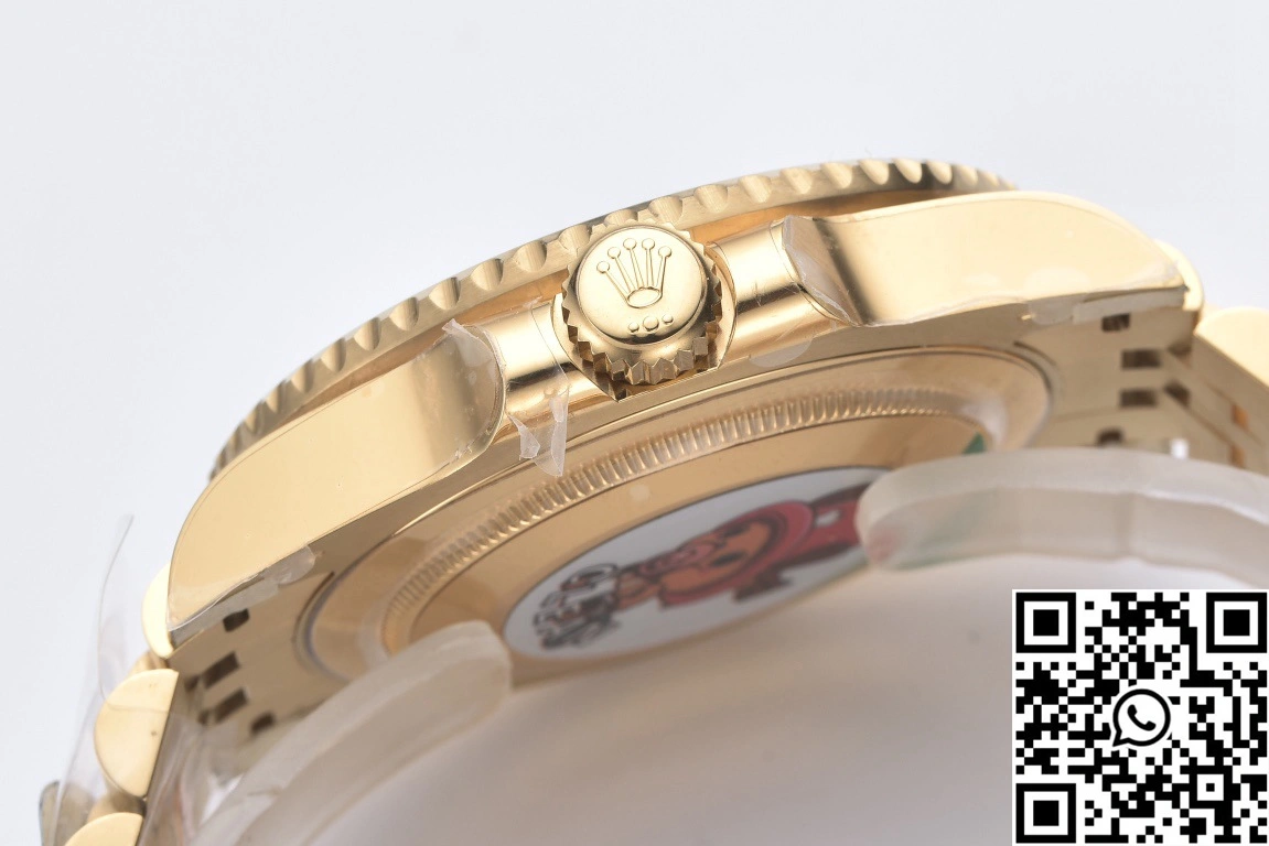 Rolex GMT Master II M126710BLRO-0001 Clean Factory Gold Case Black Dial