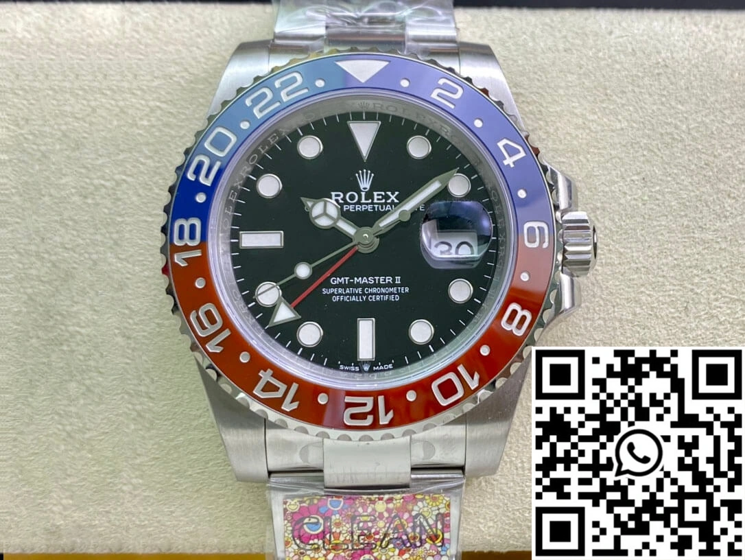 Rolex GMT Master II M126710BLRO-0002 Clean Factory Black Dial
