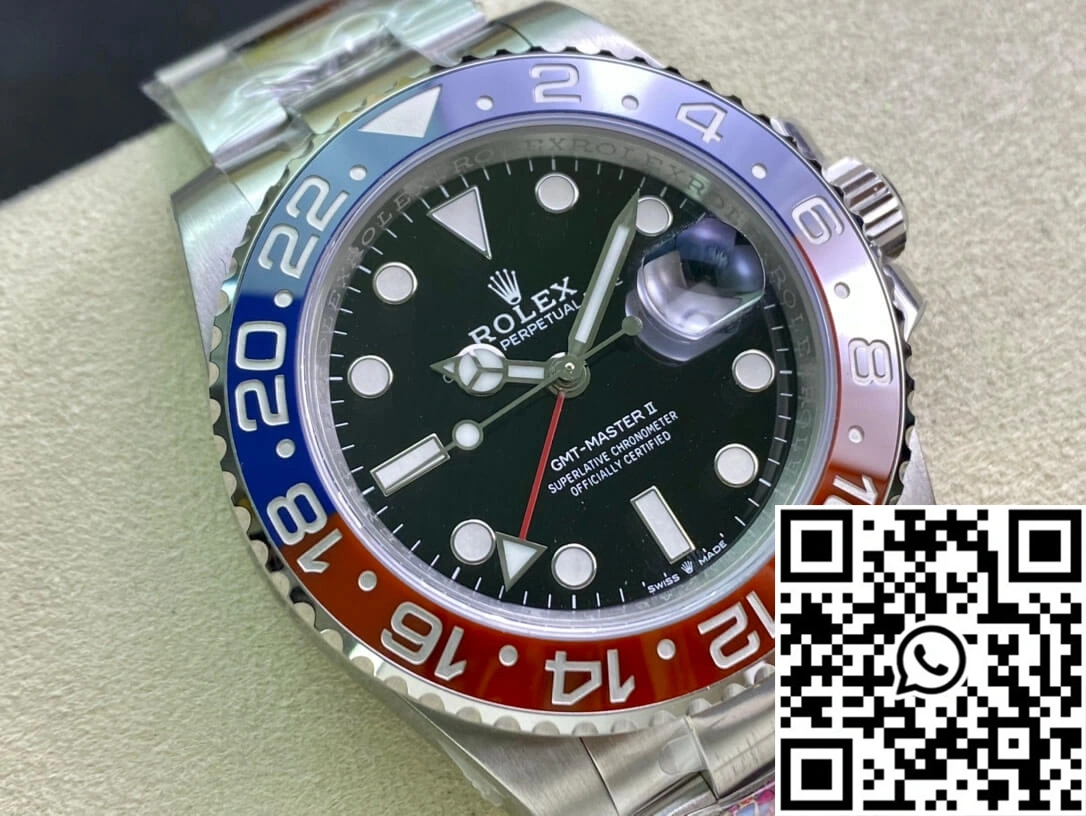 Rolex GMT Master II M126710BLRO-0002 Clean Factory Black Dial