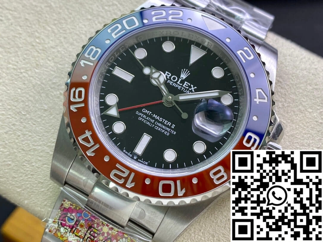 Rolex GMT Master II M126710BLRO-0002 Clean Factory Black Dial