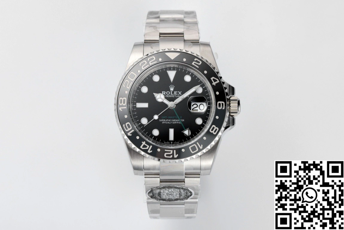 Rolex GMT Master II M126710GRNR-0001 Clean Factory Bruce Wayne Black Dial