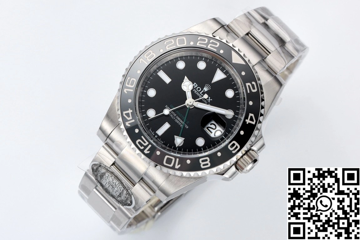 Rolex GMT Master II M126710GRNR-0001 Clean Factory Bruce Wayne Black Dial