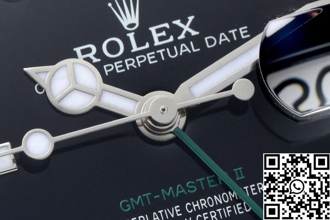 Rolex GMT Master II M126710GRNR-0001 Clean Factory Bruce Wayne Black Dial
