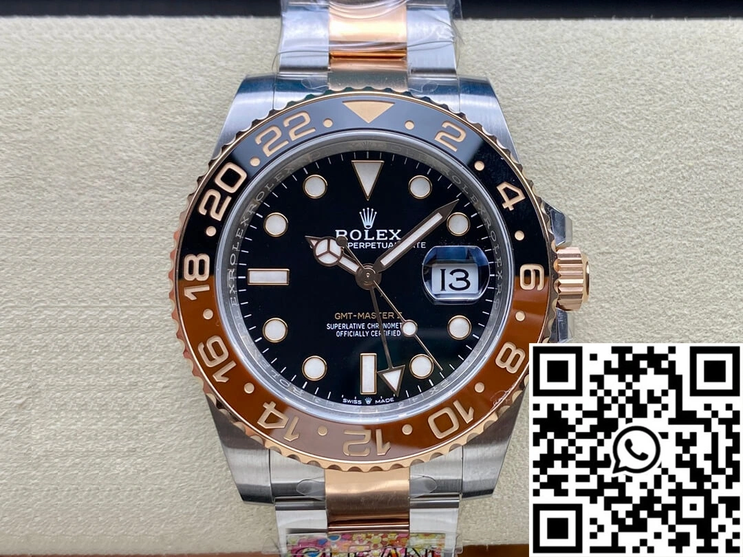 Rolex GMT Master II M126711chnr-0002 Clean Factory Rose Gold