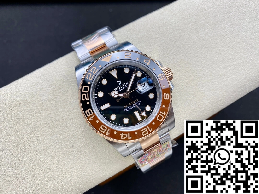 Rolex GMT Master II M126711chnr-0002 Clean Factory Rose Gold