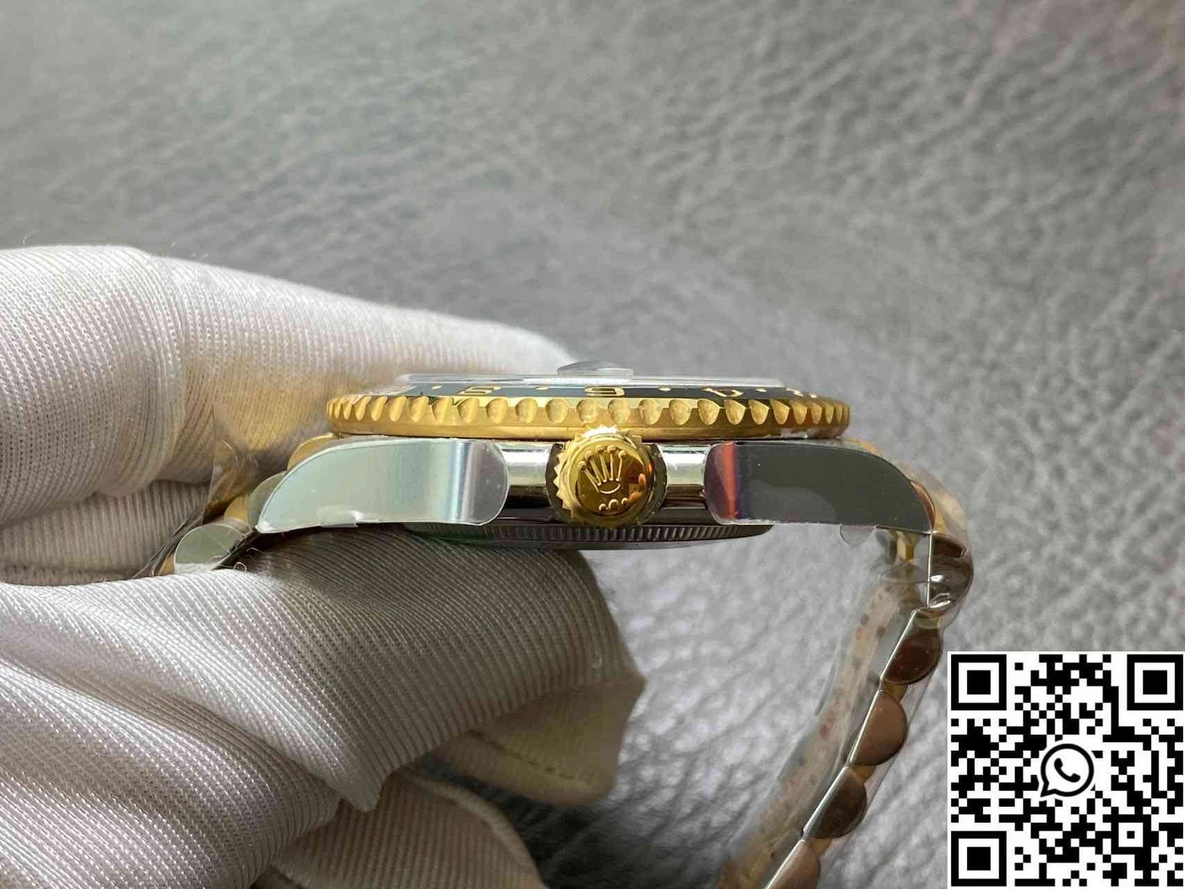 Rolex GMT Master II M126713grnr-0001 Clean Factory Black Dial