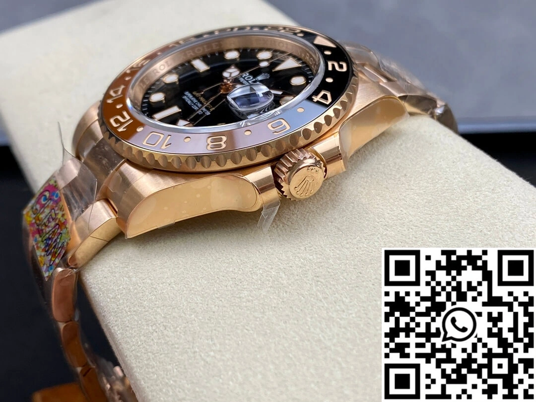 Rolex GMT Master II M126715CHNR-0001 Clean Factory Rose Gold