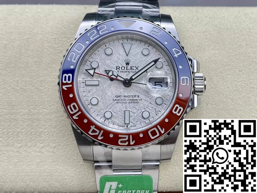 Rolex GMT Master II M126719blro-0002 C+ Factory Meteorite Dial