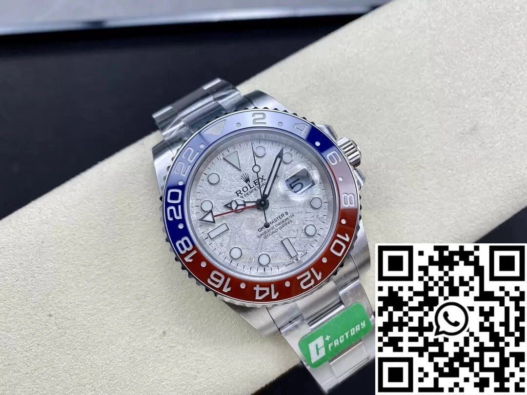 Rolex GMT Master II M126719blro-0002 C+ Factory Meteorite Dial