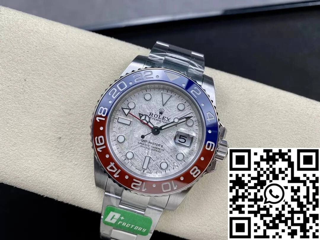 Rolex GMT Master II M126719blro-0002 C+ Factory Meteorite Dial